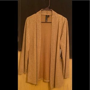 Gold embroidered shirt